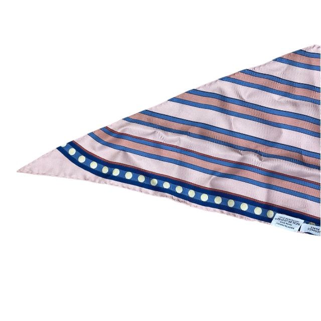 Hermes Grand Tralala Grand Tralala Rosange Nano Scarf Rhombic Silk Pink