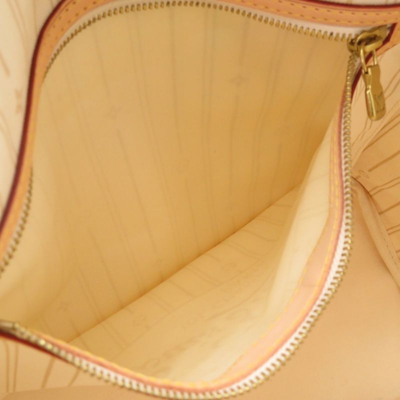 Louis Vuitton Neverfull MM Damier Azure N51107 Tote Bag LV 0666 Louis Vuitton