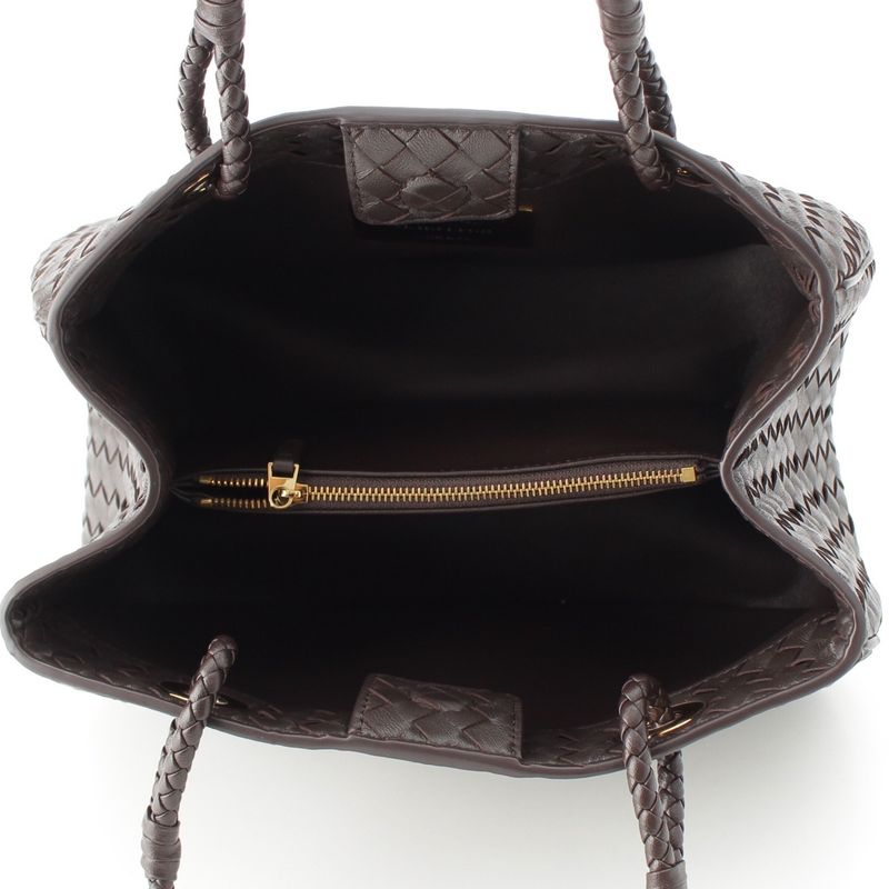 Bottega Veneta Intrecciato Basket Leather 2way Shoulder Handbag 836261v08z02272