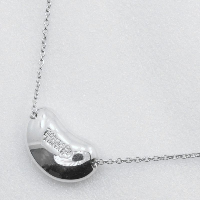 Tiffany & Co Bean Elsa Peretti 925 Silver Ladies 10.7g Necklace