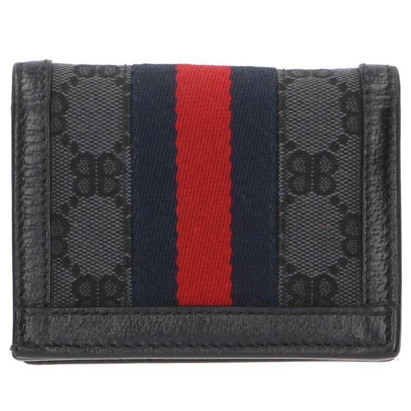 Balenciaga 680385 Sherry Line BB Logo Allover Bifold Wallet For Men