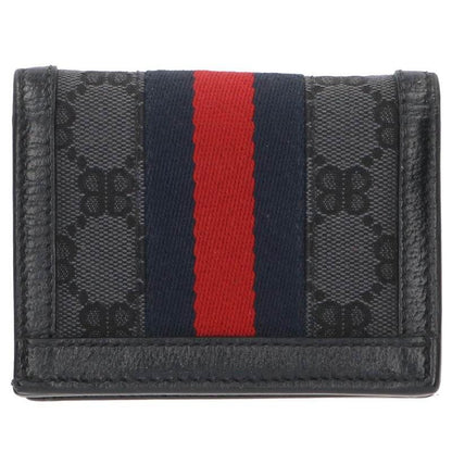 Balenciaga 680385 Sherry Line BB Logo Allover Bifold Wallet For Men