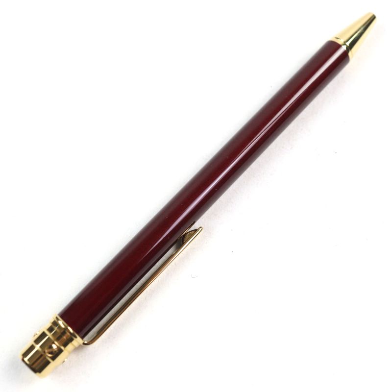 Cartier Santos De Cartier Ballpoint Pen With Logo Engraving Twist Mechanism