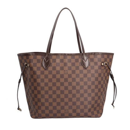Louis Vuitton Neverfull MM Damier Tote Bag Damier Canvas N51105 Brown Unisex