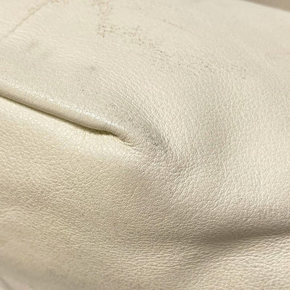 Bottega Veneta Handbag Double Knot Ivory Leather