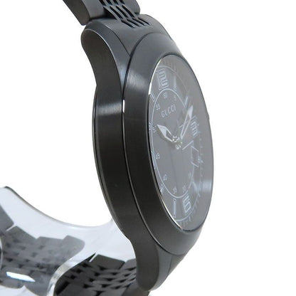 Gucci G-timeless 126.2 Black Dial SS Stainless Steel Battery Operated Automatic