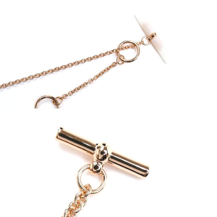 Hermes GP Mignon PM Pendant Necklace H100053fod2 41/46cm (1811in) Ladies