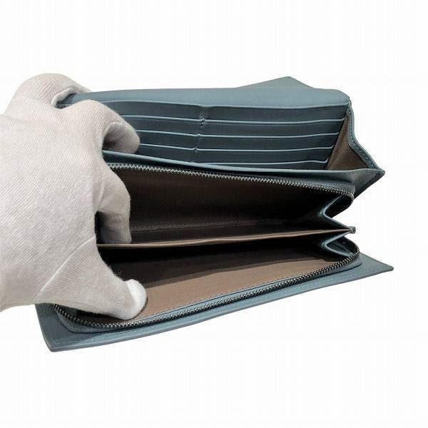 Bottega Veneta Intrecciato Checkered Continental Wallet 150509 Long Wallet