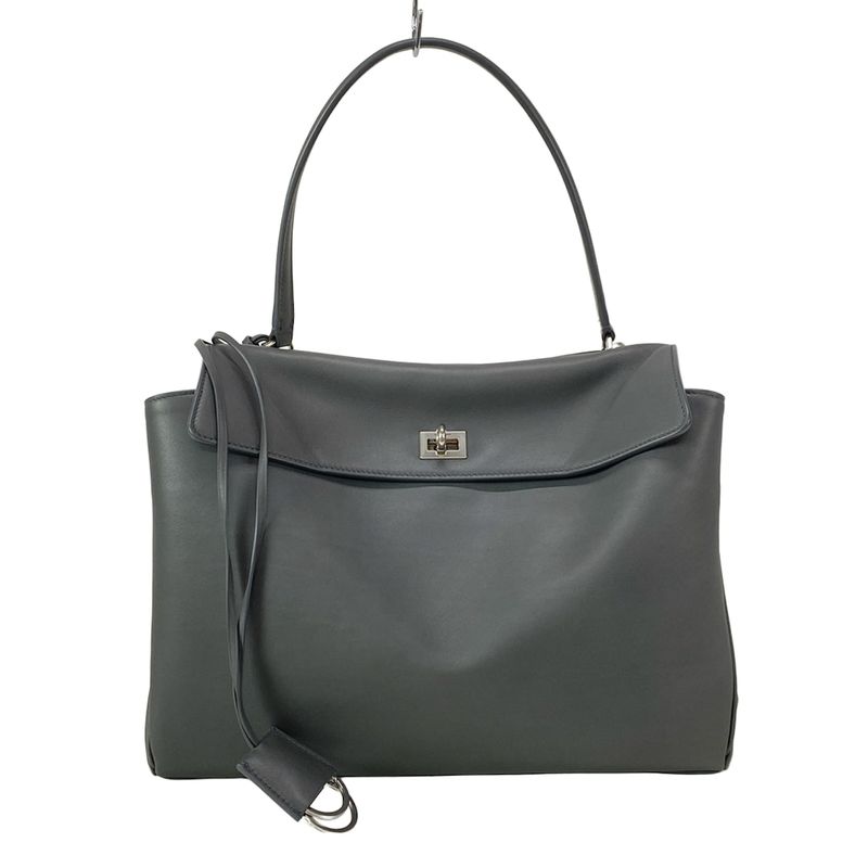 Balenciaga Handbag Rodeo Medium 789772 Dark Gray