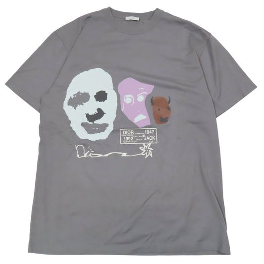 Unused 22AW DIOR X Travis Scott Travis Scott Cactus JACK Cactus JACK T-shirt