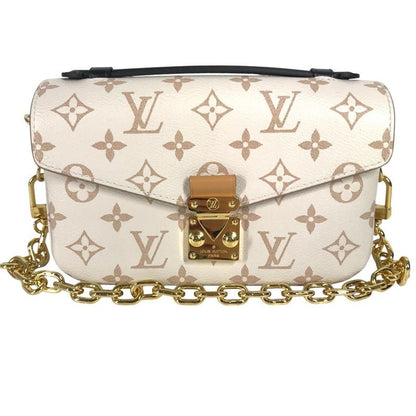 Louis Vuitton Shoulder Bag Pochette Metis EW M46914 Beige