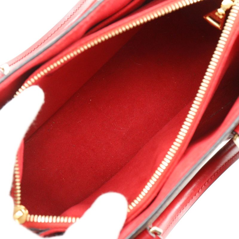 Louis Vuitton Soufflot NV BB M44818 Monogram Canvas Brown/red Tr1290 Ladies