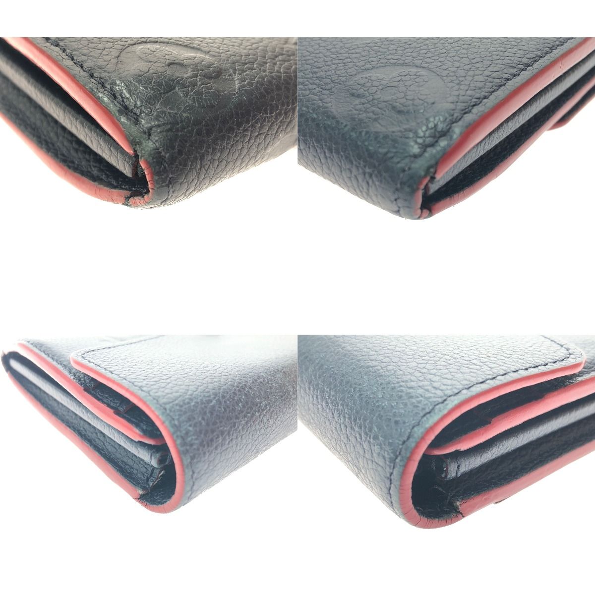 Louis Vuitton Women's Long Wallet Monogram Empreinte Portefeuille Sara