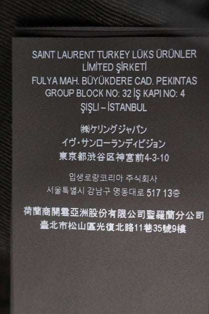 Saint Laurent Paris 795478 Y06ca Button Fly Denim Pants Men's 36