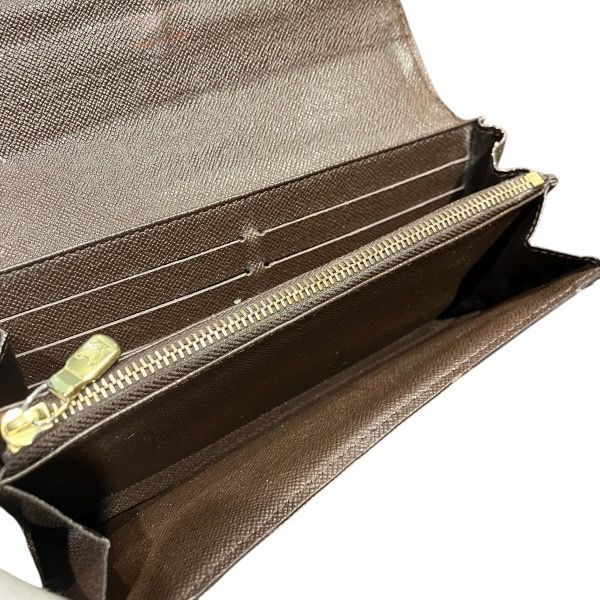 Louis Vuitton Damier Porte Monet Carte Cles Di N61725 Long Wallet Unisex