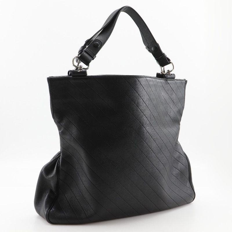 Gucci GG Blondi 751516 Calf Black Women's Tote Bag