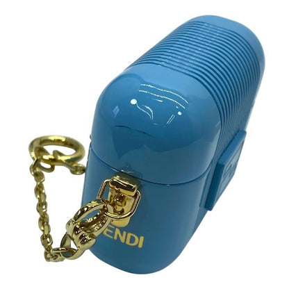 Fendi Airpods Case Airpods Case Earphone Case Key Holder Charm Light Blue Gold