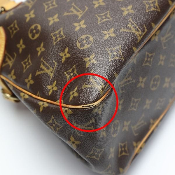 Louis Vuitton Monogram Batignolles Orizontal Tote Bag Brown