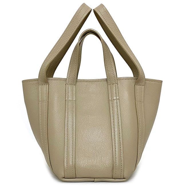 Balenciaga 2-Way Bag Tote XS Beige Silver Everyday