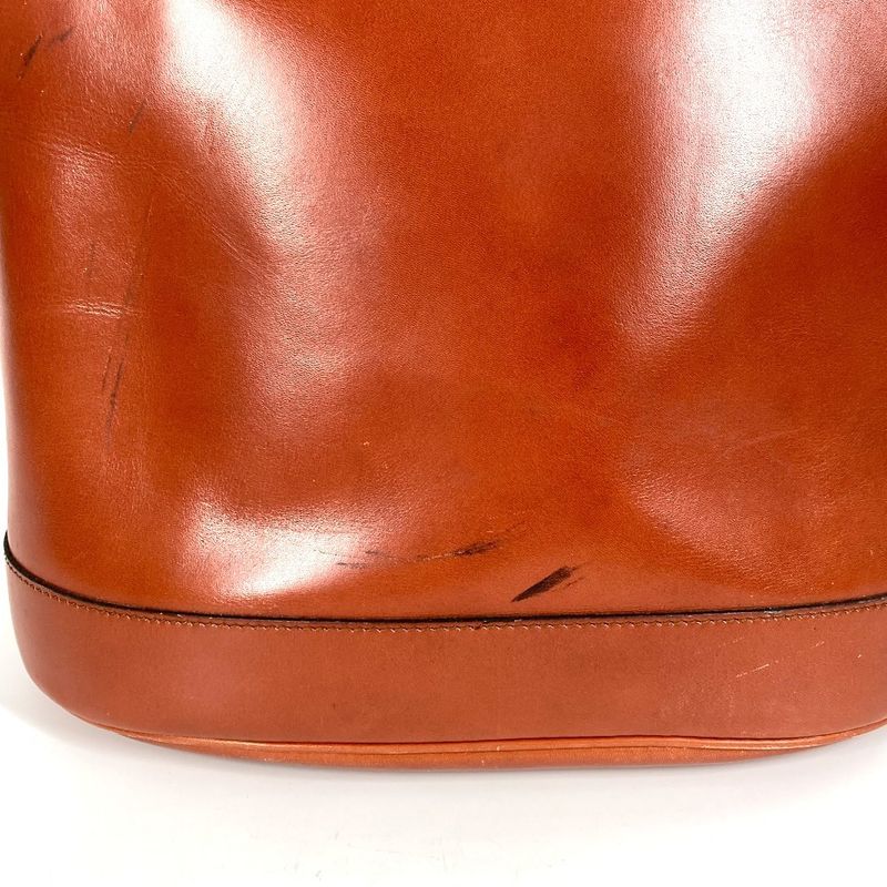 Hermes Shoulder Bag Alix Leather Brown