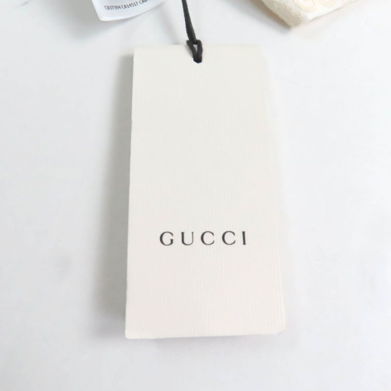 Gucci 619507 100% Cotton GG Pattern Lace Shorts Bottoms Ivory 42 Made In Italy