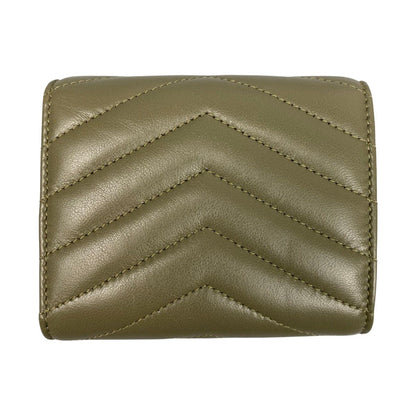 Saint Laurent Monogram YSL Cass Andra Multi Wallet Trifold