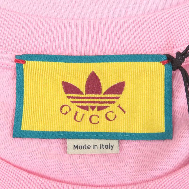 Gucci×adidas Gucci×adidas 2021 548334 100% Cotton Trefoil Logo Print Short