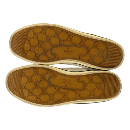 Gucci Sneakers - Canvas And Leather Sherry Line Sneakers - 23 - White - Women's