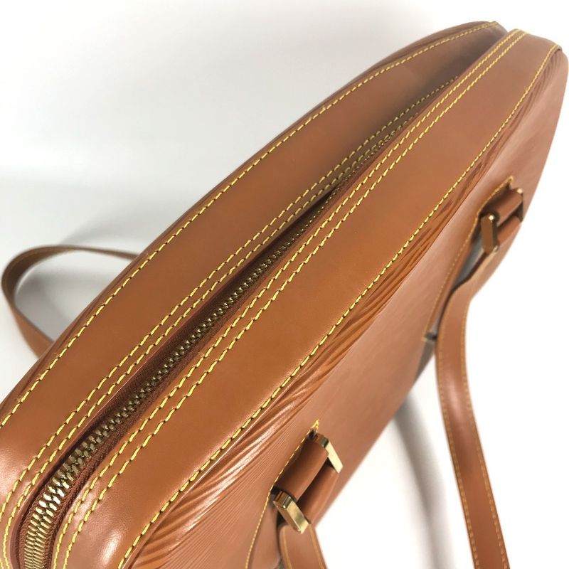 Louis Vuitton Shoulder Bag Voltaire M52438 Epi Leather Zipangu Gold Brown