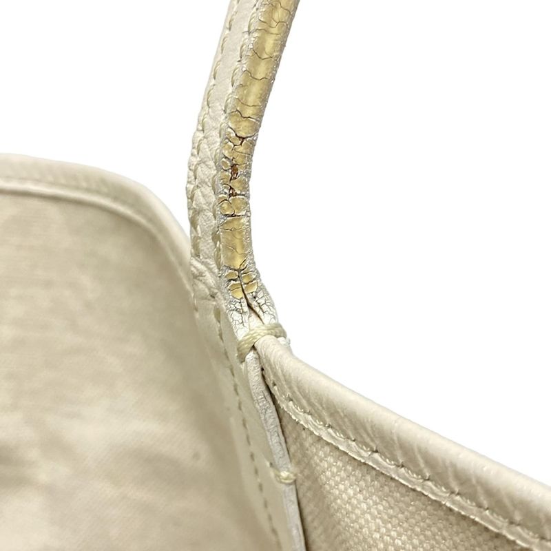 Goyard Tote Bag Saint Louis PM White Leather