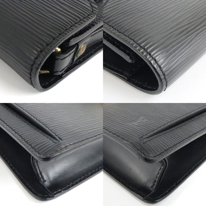 Louis Vuitton Epi Pochette Serie Dragonne M52612 Noir Black Second Bag