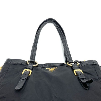 Prada Tote Bag Nylon Black