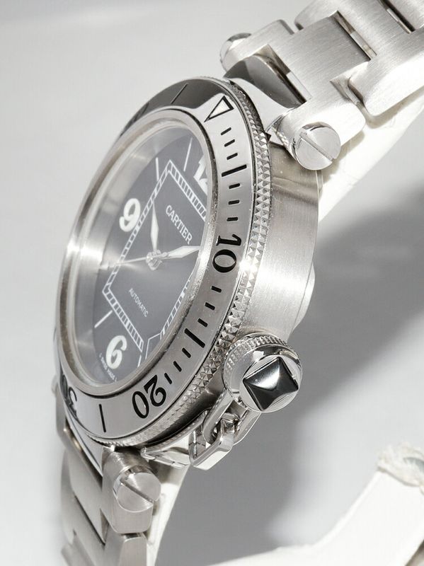 Cartier Pasha Sea Timer W31077m7 Men's
