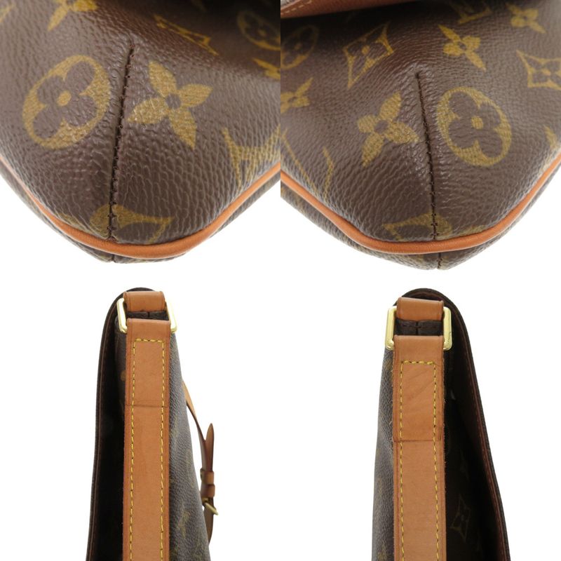 Louis Vuitton Musette Salsa Short Strap Monogram M51258 Brown Shoulder Bag LV