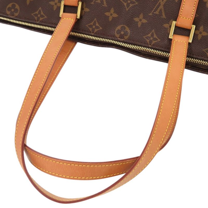 Louis Vuitton Cabas Mezzo Monogram M51151 Brown Tote Bag LV 1356 Louis Vuitton