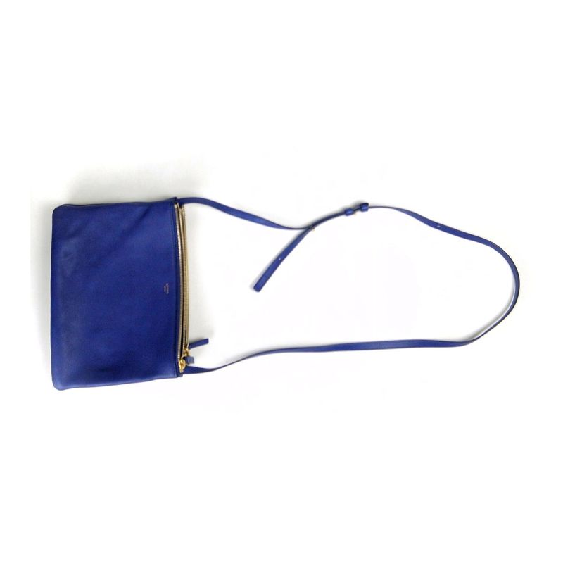 Celine Trio Shoulder Bag Women's Purple Pawnshop Listing