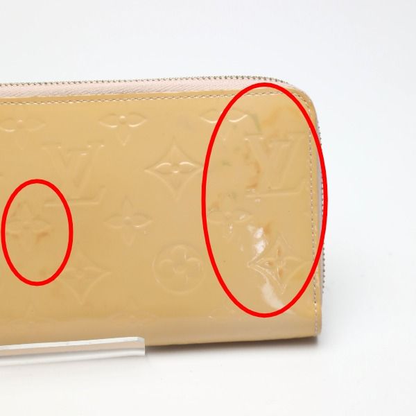 Louis Vuitton M90076 Vernis Round Zipper Zippy Wallet Long Wallet Louis Vuitton