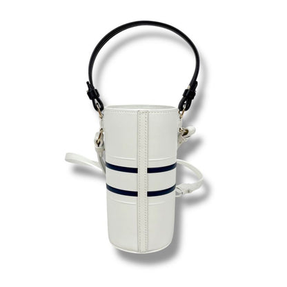 Christian DIOR Vibe Bottle Holder 2WAY Mini Shoulder Bag Navy White