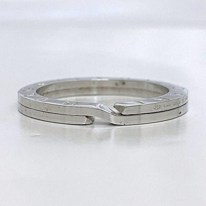 Bulgari Key Ring Silver Logomania Polished Ag 925
