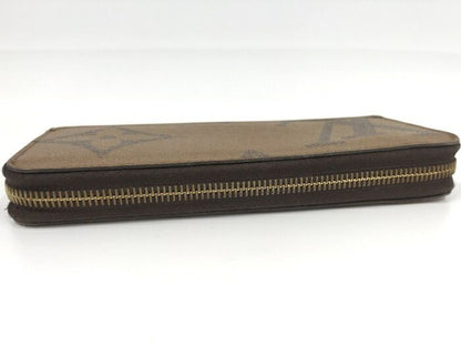 Louis Vuitton Zippy Wallet Round Zipper Long Wallet Monogram Giant Reverse