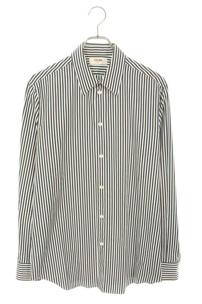 Celine 2c034913c Striped Long Sleeve Shirt Men 39