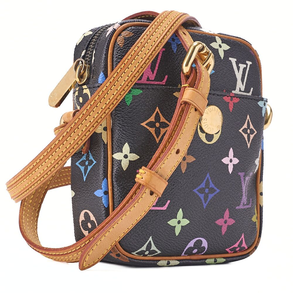 Louis Vuitton Monogram Monogram Multicolor Lift M40056 Shoulder Bag Black With