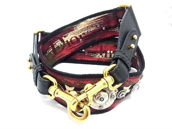 Christian Dior Christian Dior Shoulder Strap For Embroidery Bag Red And