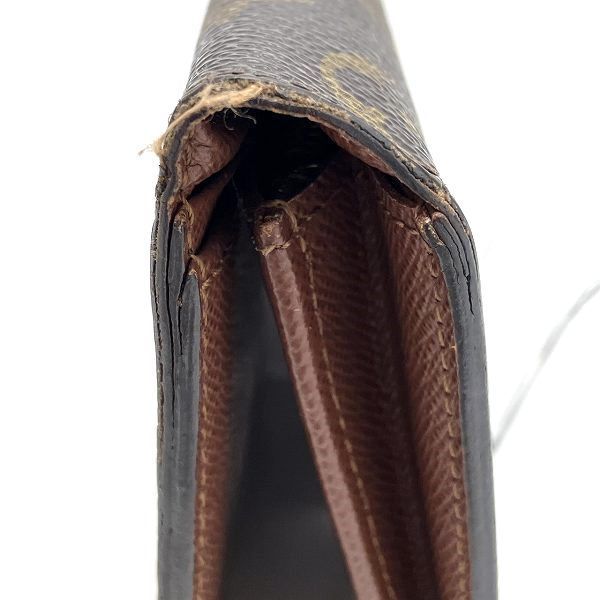 Louis Vuitton Monogram Portefeuille Brazza M66540 Long Wallet Bifold Wallet