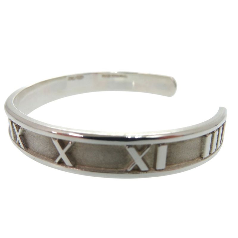 Tiffany & Co Atlas Bangle Silver 925 2255 Ladies Tiffany & Co