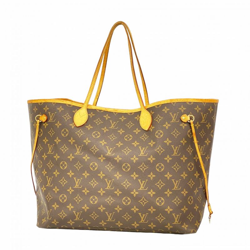 Louis Vuitton Tote Bag Monogram Neverfull GM M40157 Brown Ladies