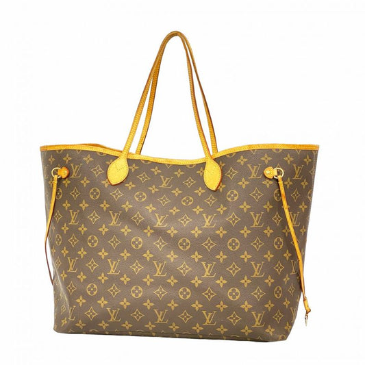 Louis Vuitton Tote Bag Monogram Neverfull GM M40157 Brown Ladies