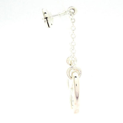 Hermes Earrings Chaine D'ancre In Silver