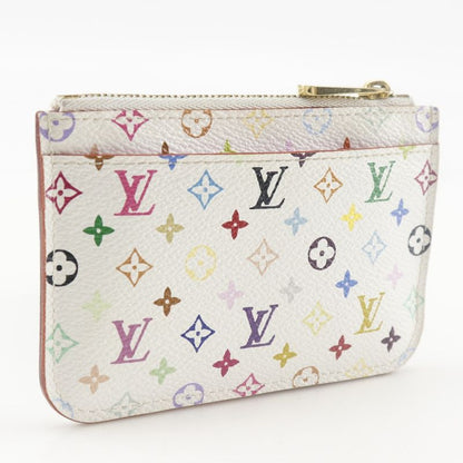 Louis Vuitton Pochette Cles M93734 Monogram Multicolor White Ca4019 Ladies Coin