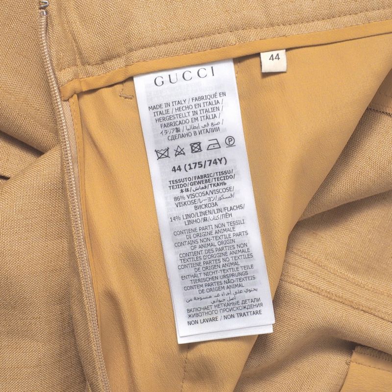 2022Gucci Skirt Size 44 Inverted Pleats Made In Italy 20250328 Ra3870